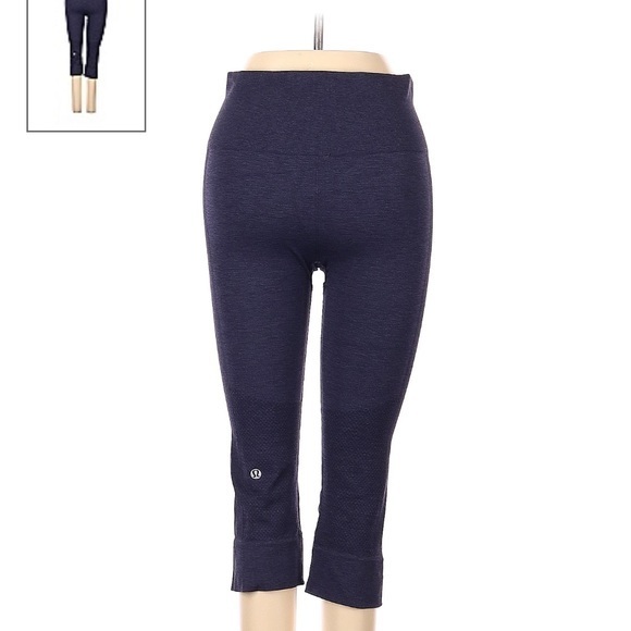 Lululemon blue navy active leggings - Picture 8 of 11